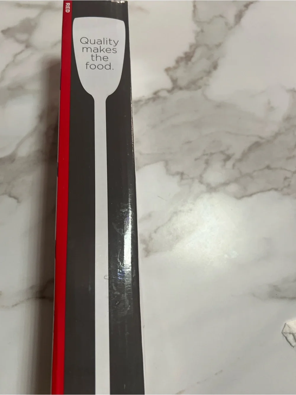 Red Silicone Kitchen Utensil Set with Tongs
